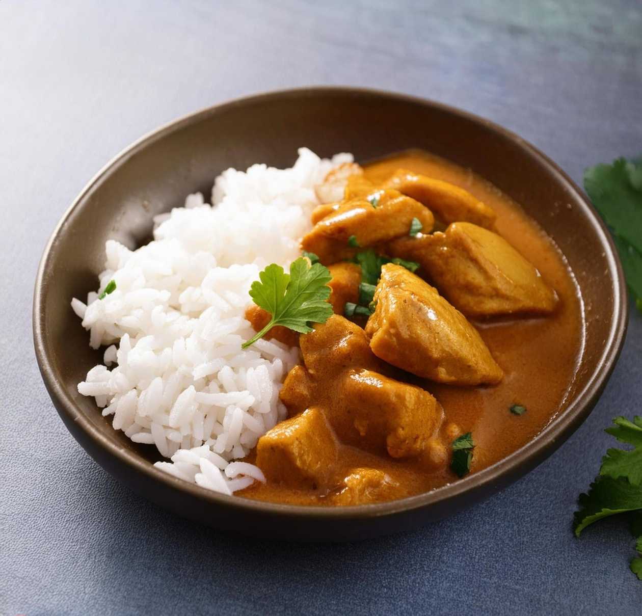 Chicken curry bowl