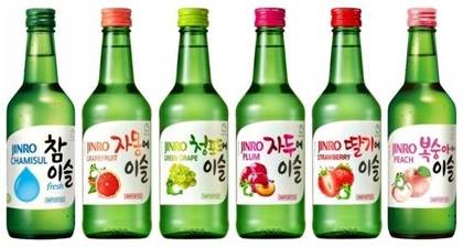 Flavoured soju