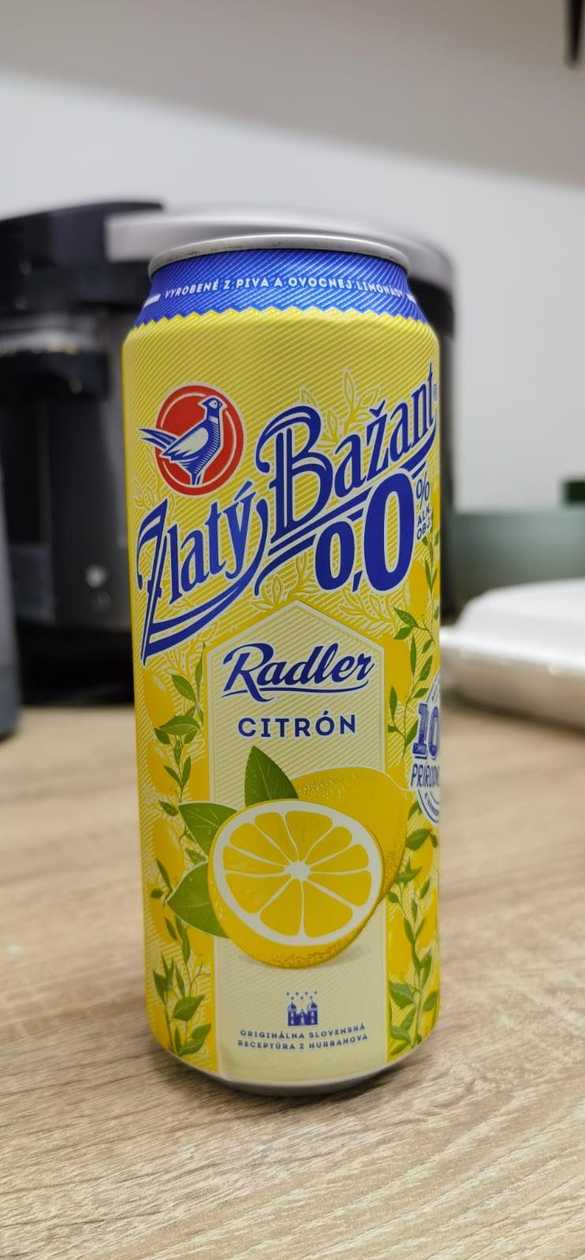 Radler dark lemon