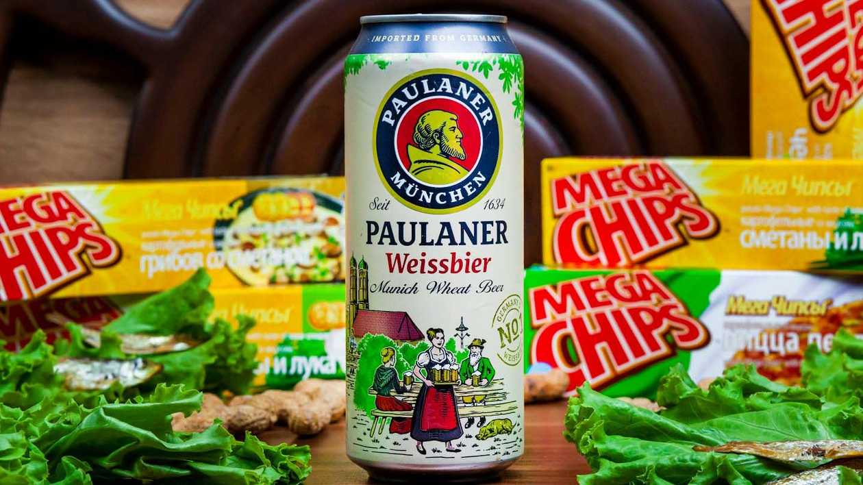 Paulaner weissbier banka