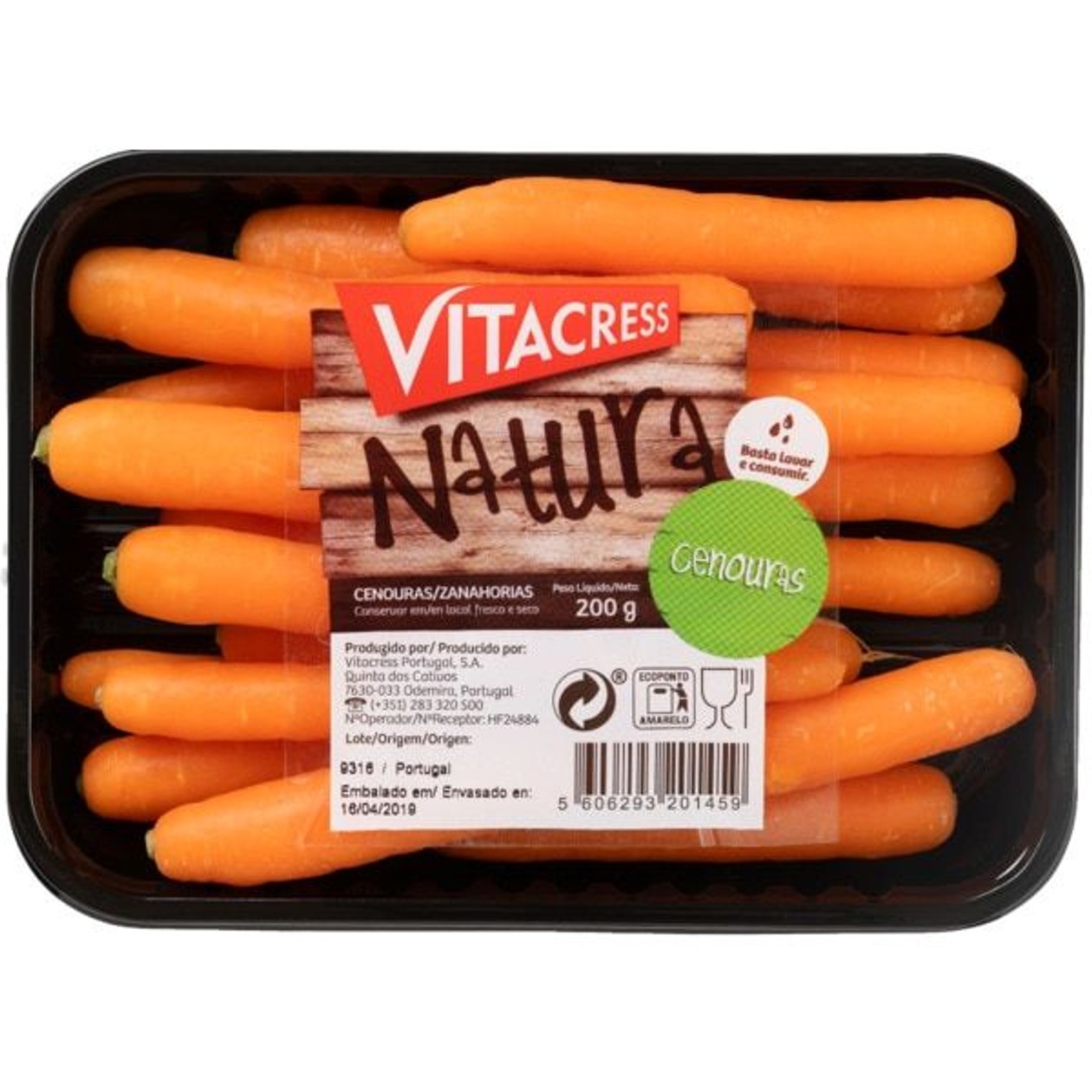 Vitacress Carrot 200 gr (expires soon)