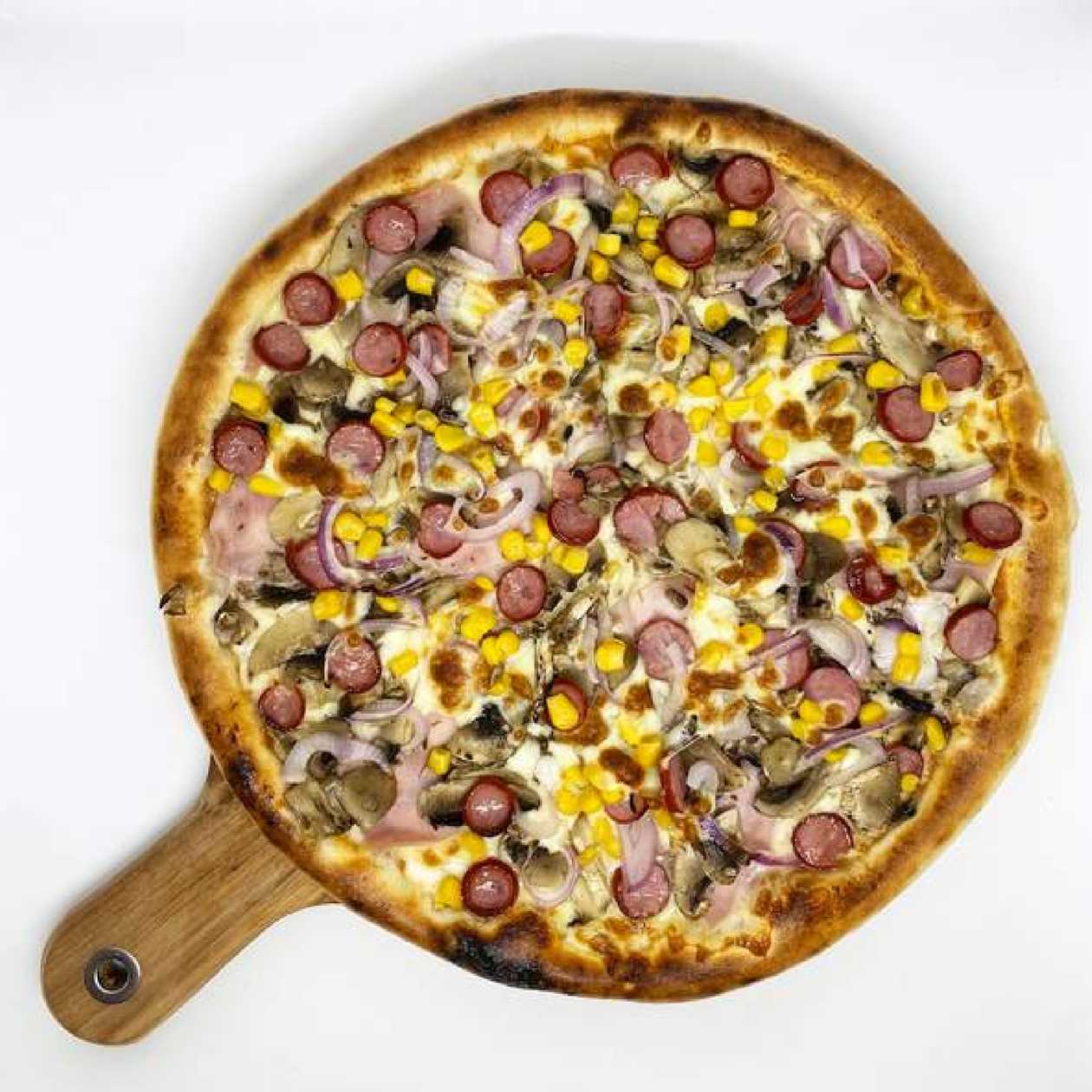 Pizza Taraneasca, cu blat subtire