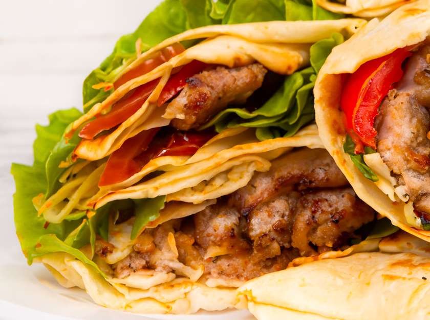 Kebab z Mięsem