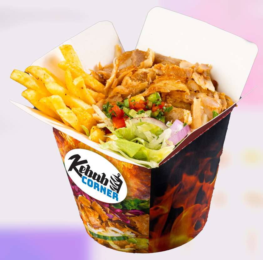 Kebab Box z Mięsem