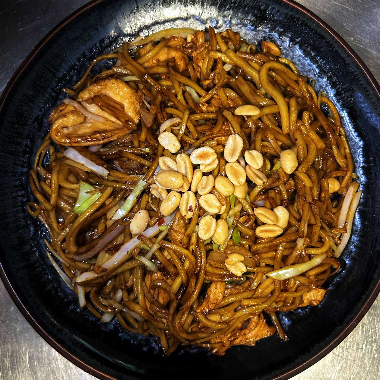 Smažené nudle Kung-Pao 🌶🌶