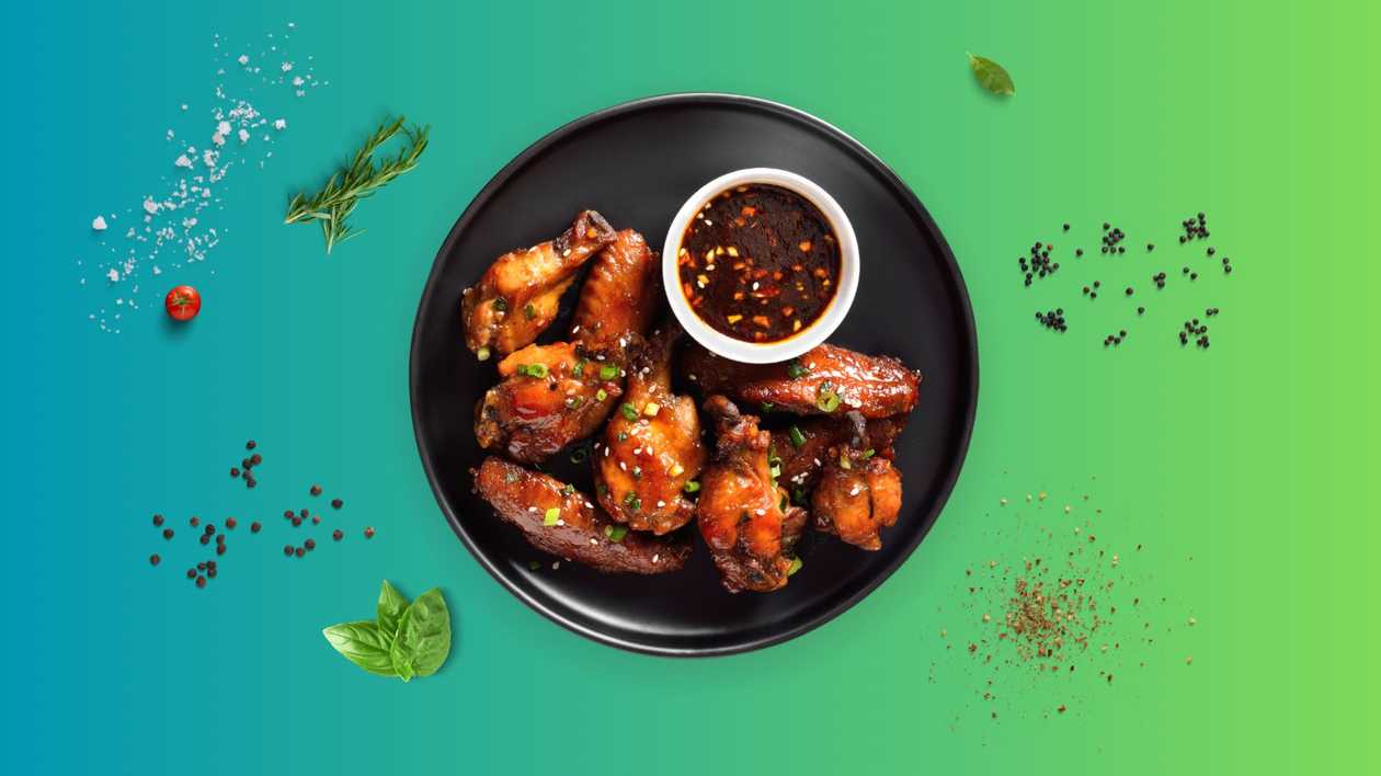 VISTU SPĀRNIŅI PIKANTIE (5 GB.)🍗🌶️