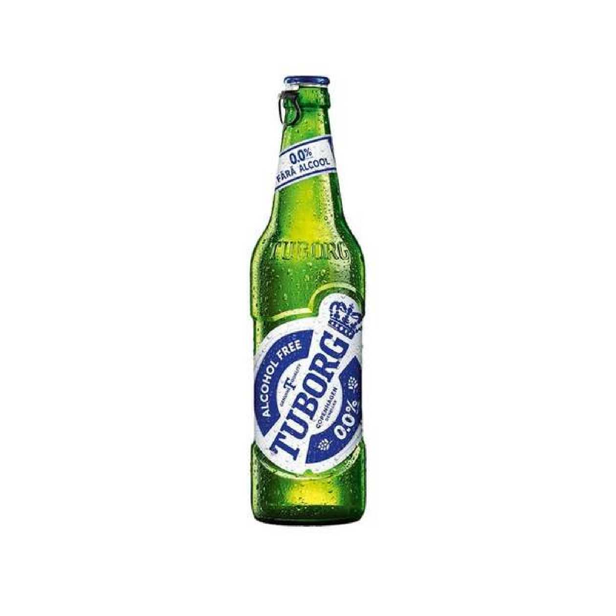 Bere Tuborg fara alcool 330 ml