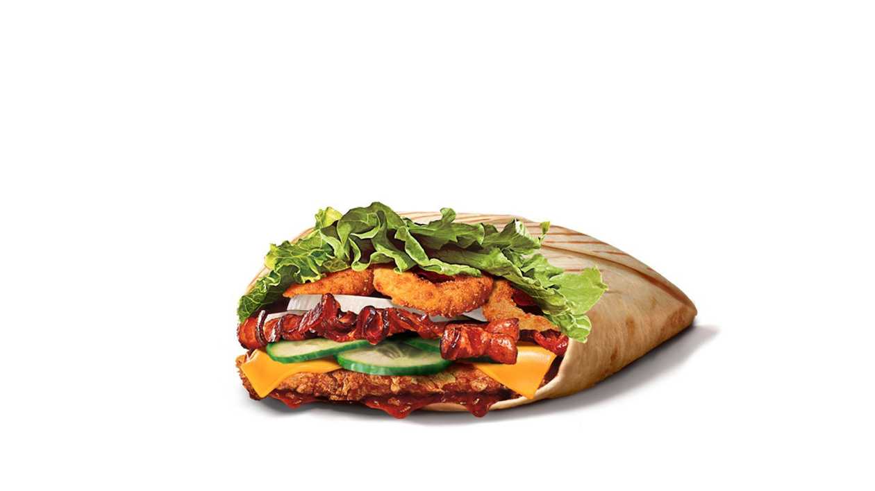 Summer Crunch Chicken Pocket Wrap