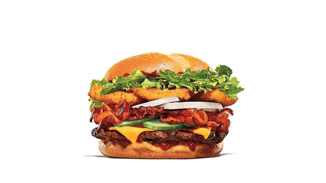 Summer Crunch Beef Burger