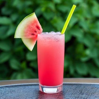 Watermelon and Basil Cocktail
