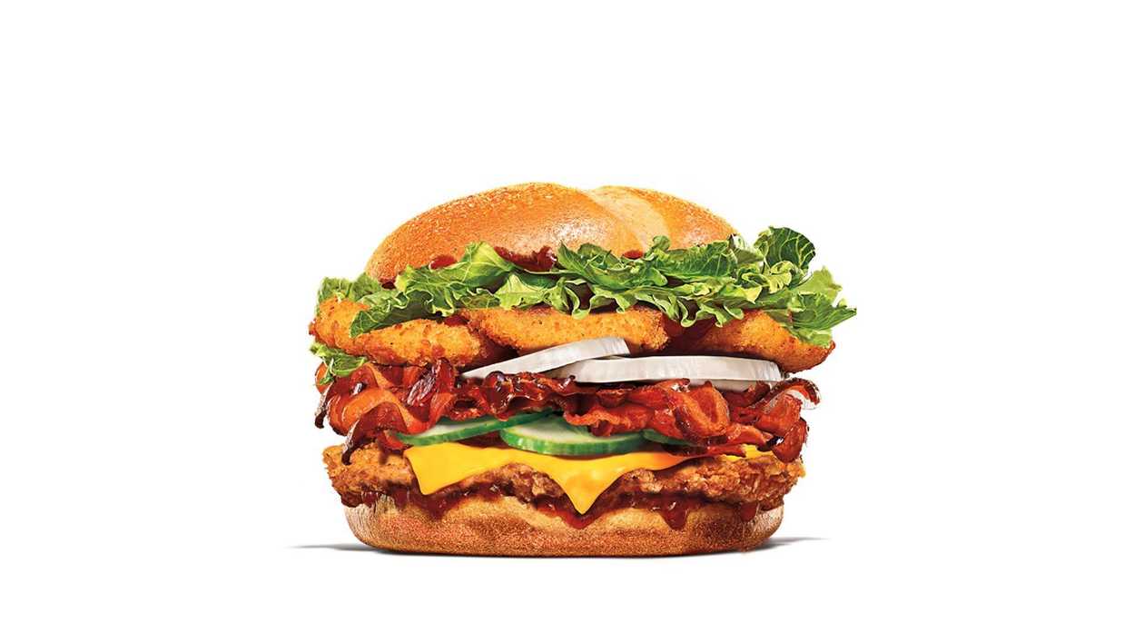 Summer Crunch Chicken Burger