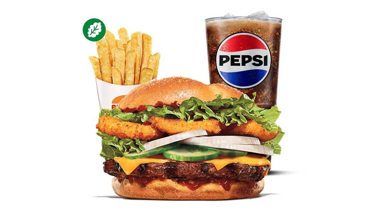 Summer Crunch Plant-Based Burger Meal