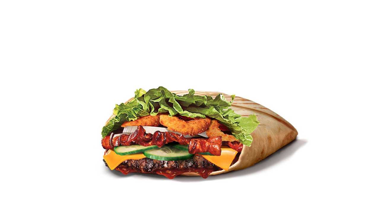 Summer Crunch Beef Pocket Wrap