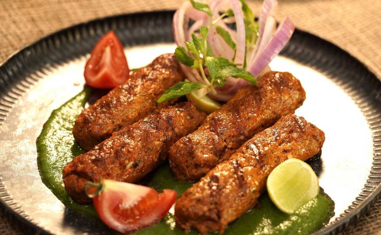 Mutton seekh kabab