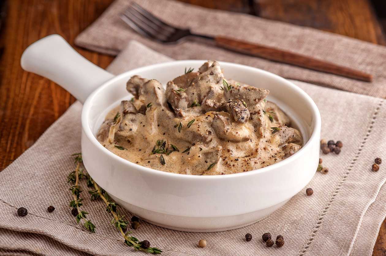 Beef Stroganoff