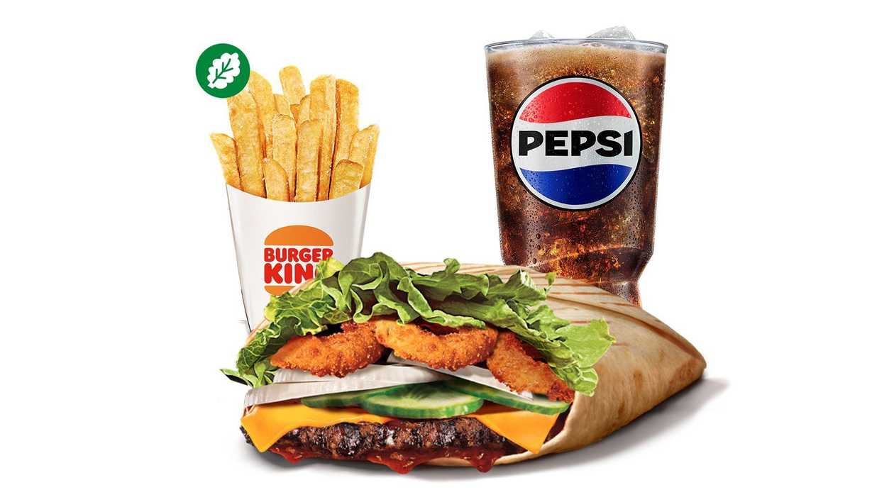 Summer Crunch Plant-based Pocket Wrap Menu