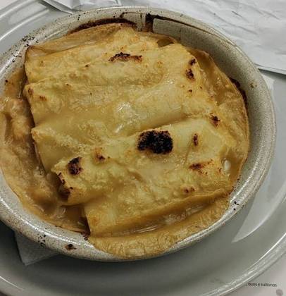 Cannellonis com Frutos do Mar