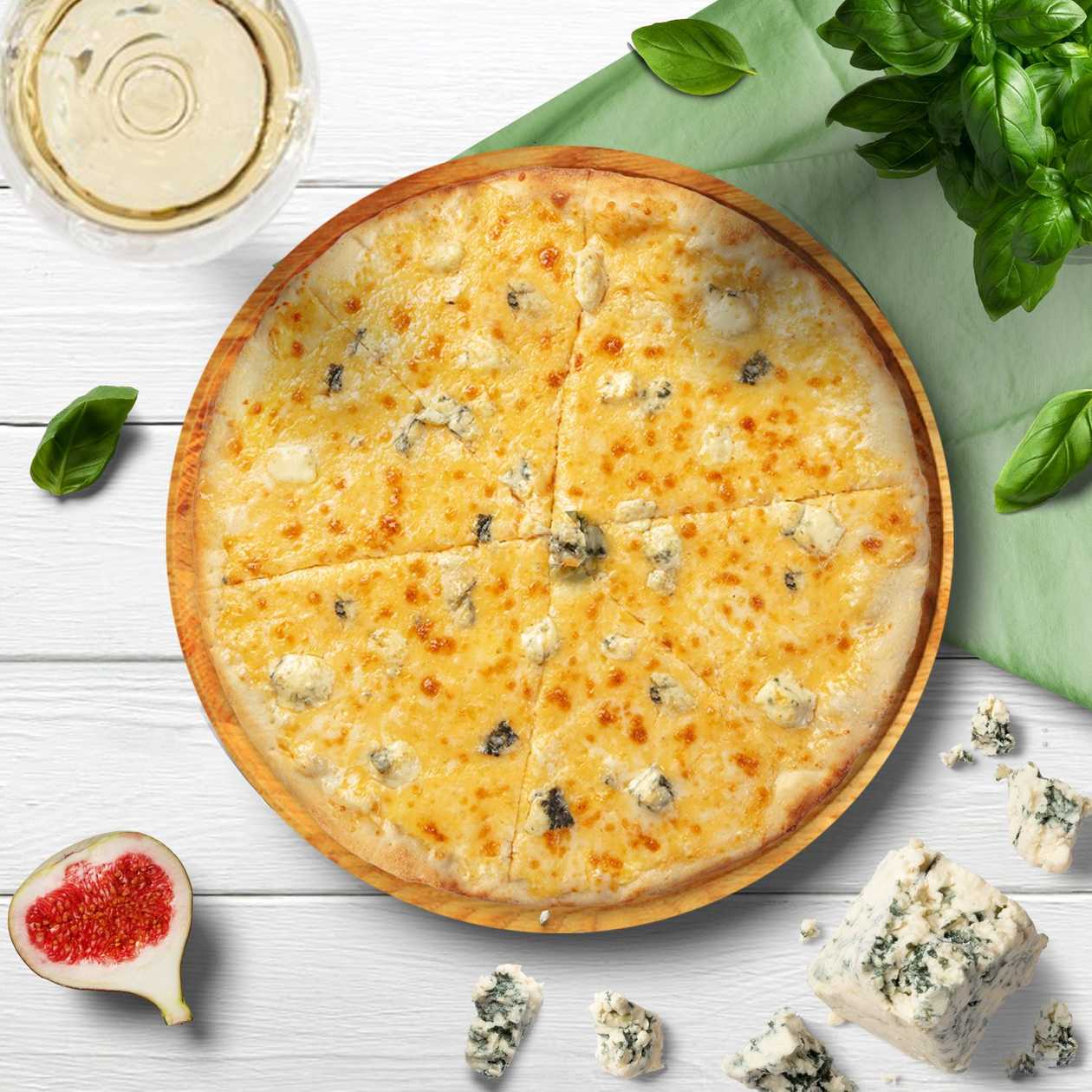 Four Cheese Pizza (12 in)