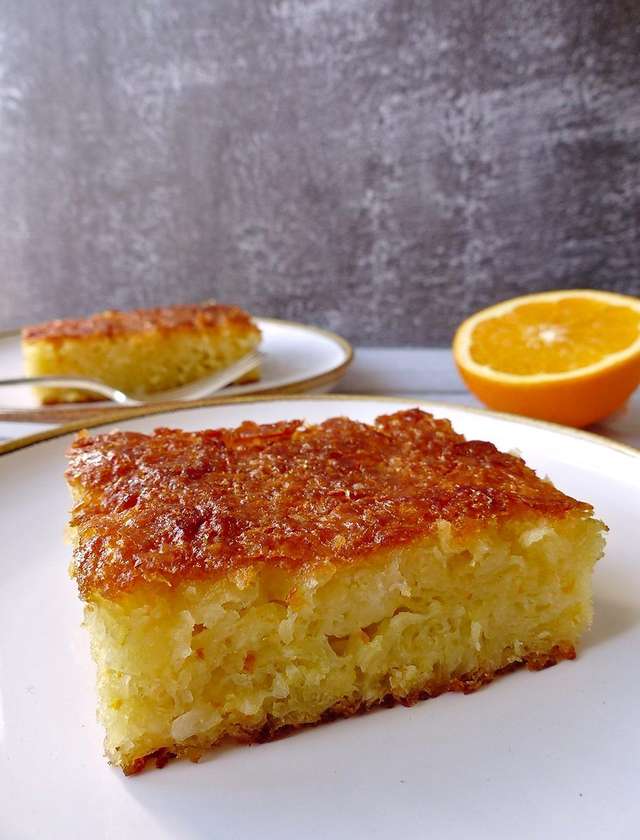 Portokalopita - vegan / de post