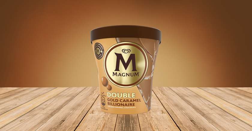 MAGNUM 440ML Double Gold Carmel Billionaire