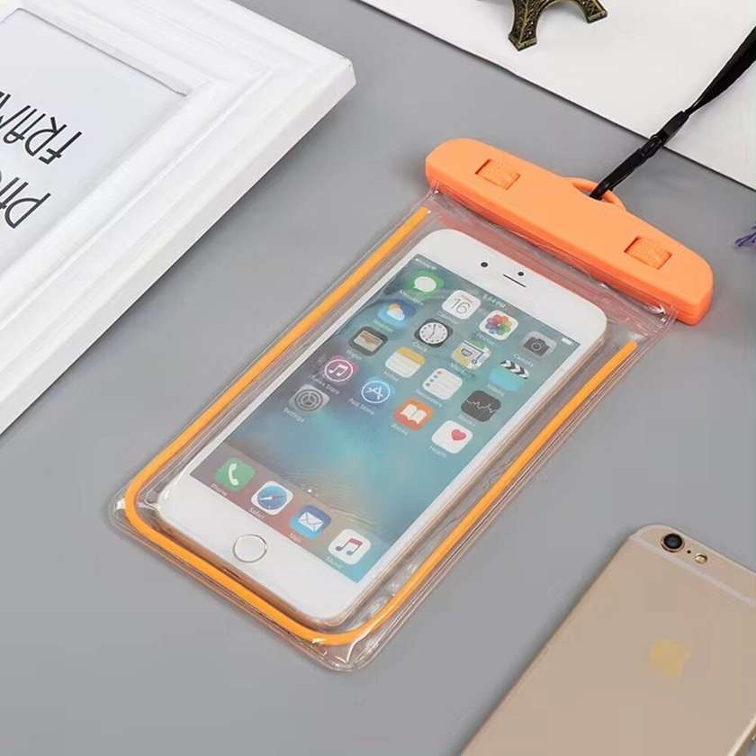 Underwater Touch ScreenMobile Phone Case orange