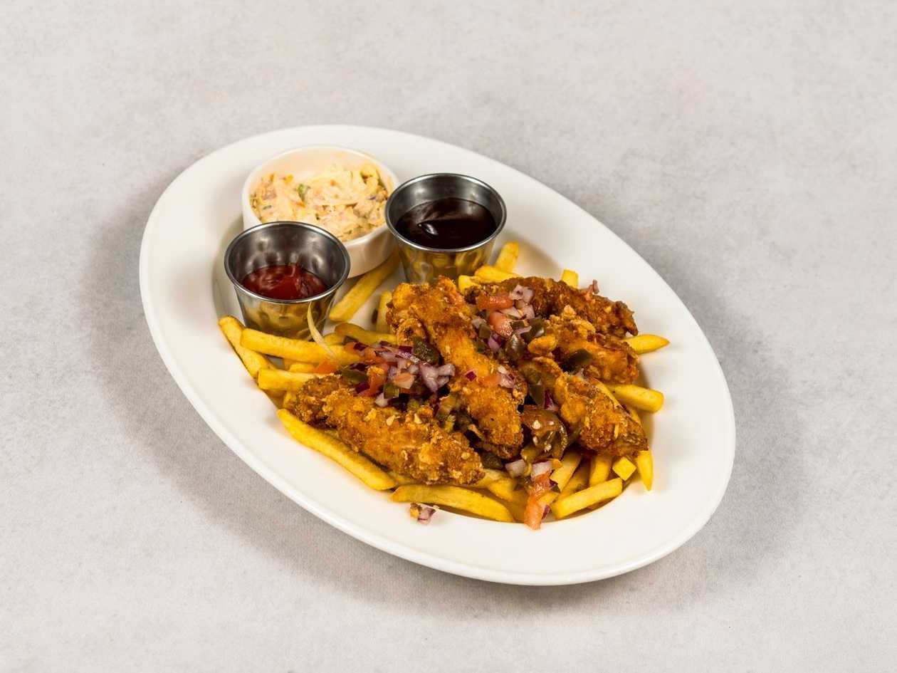 Chicken Strips with Fries
