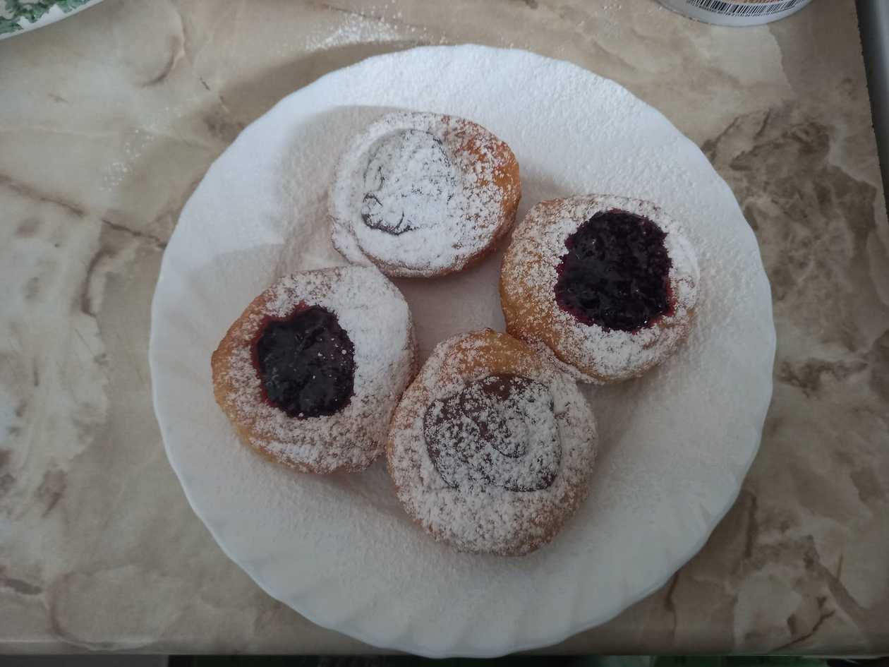 Domáce šišky džemové - čučoriedka