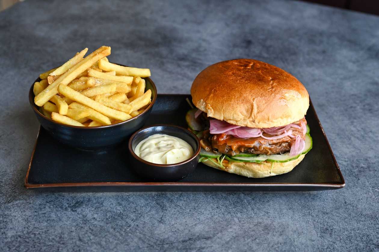 Japanese Hambagu Burger