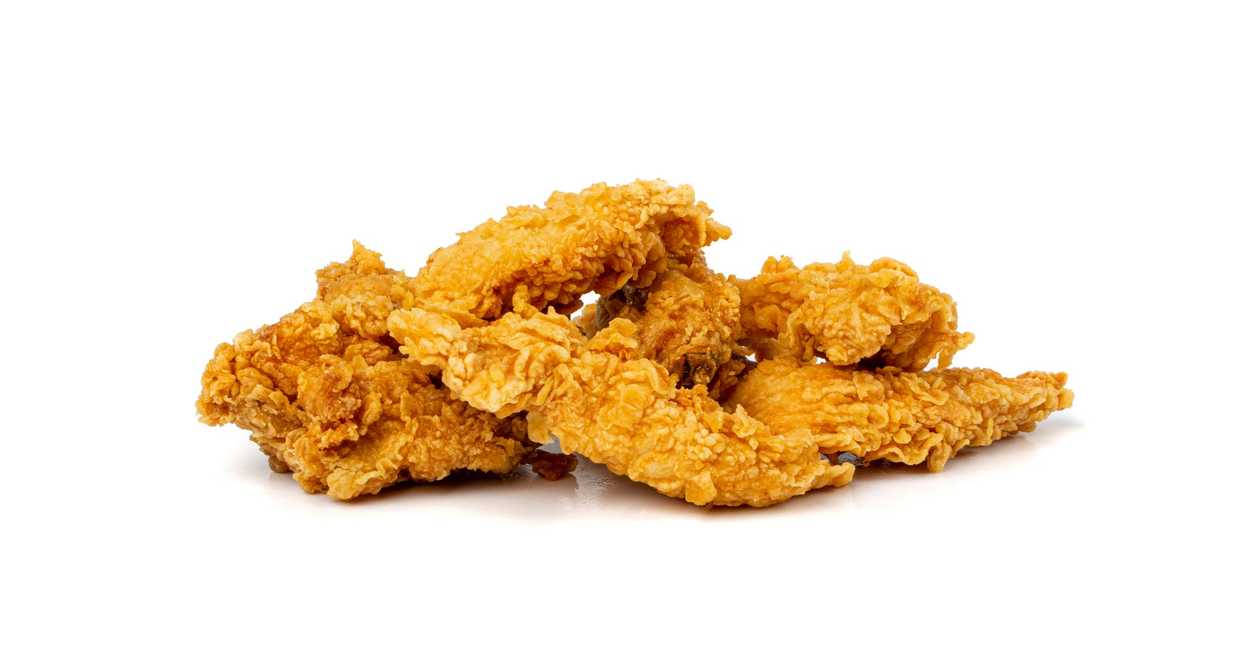 Crispy chicken meal