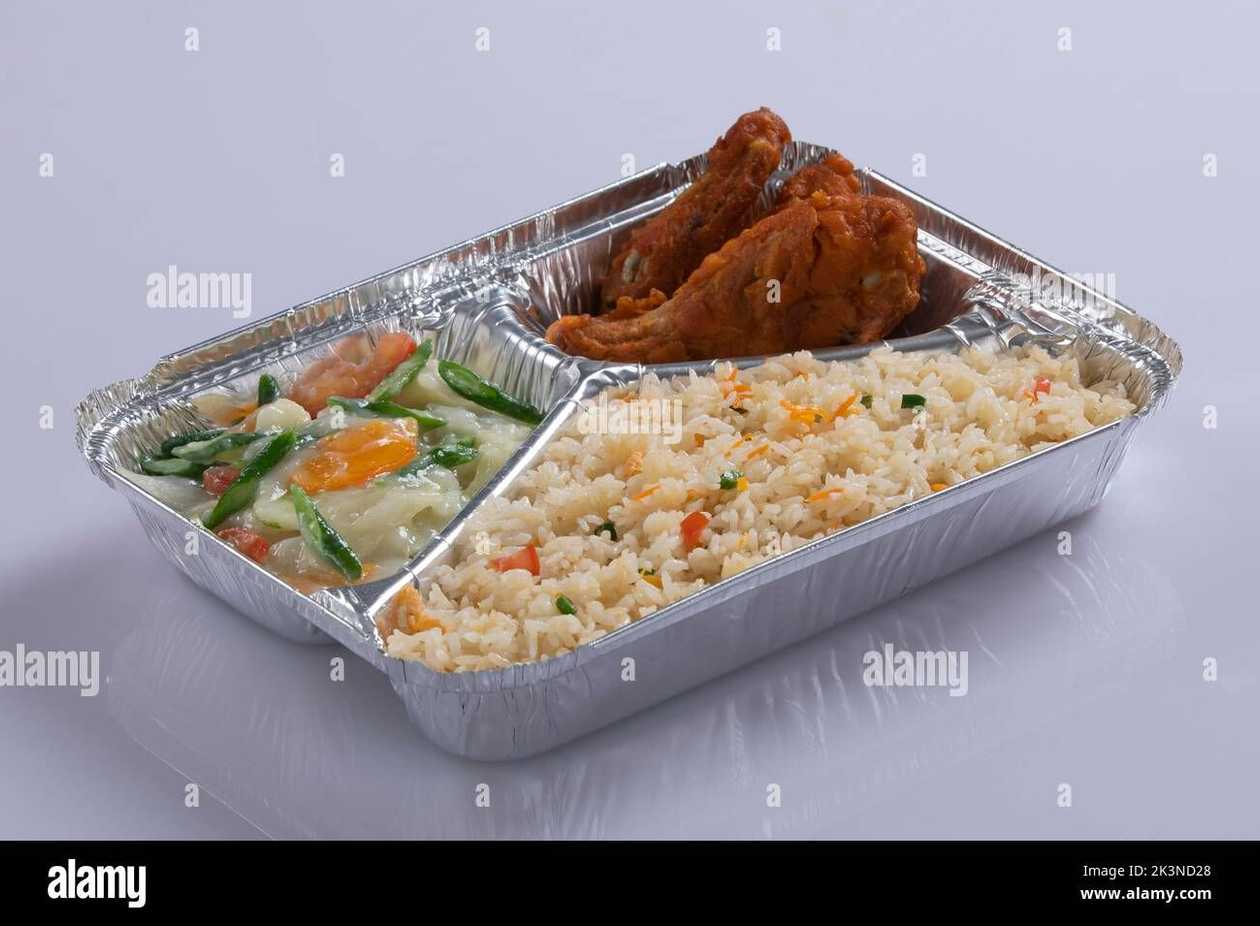 Big box Fried rice with chicken