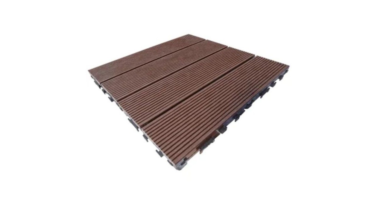 Composite Quick Clips Tile Renala, Chocolate