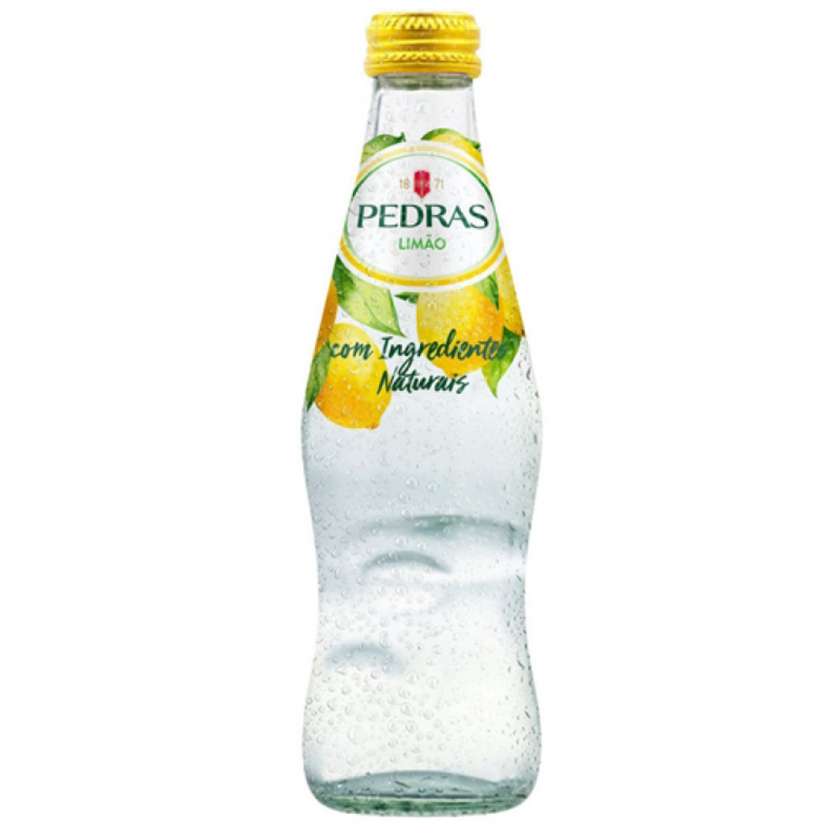 Água com gás e limão (Pedras Limão) 20 cl
