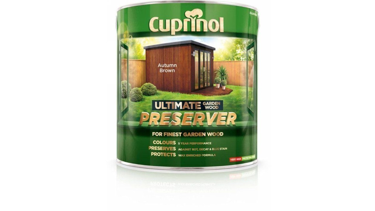 Cx Ultimate Garden Wood Preserver Autumn Brown, 4L