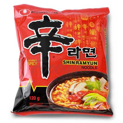 Noodles Shin Ramyun Gourmet spicy