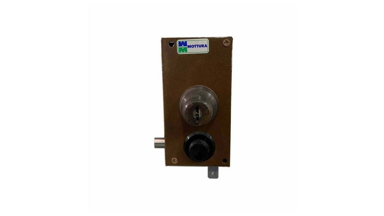 Mott Double Cylinder Lock L.H X 2 Bar