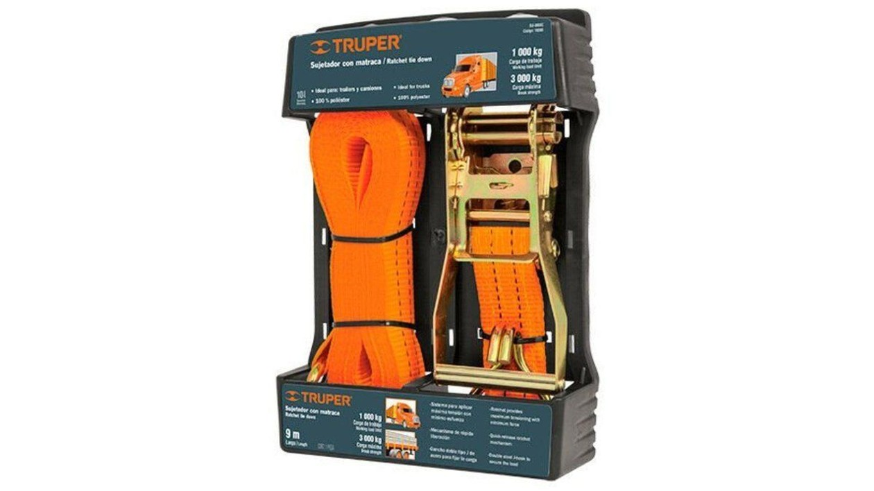 Truper Strap Rachet, 3000Kg