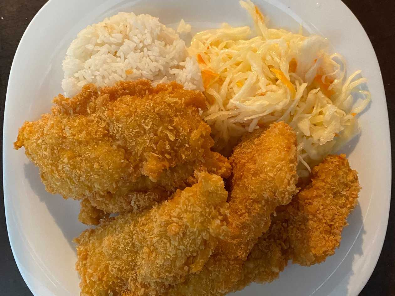 Crunchy fish