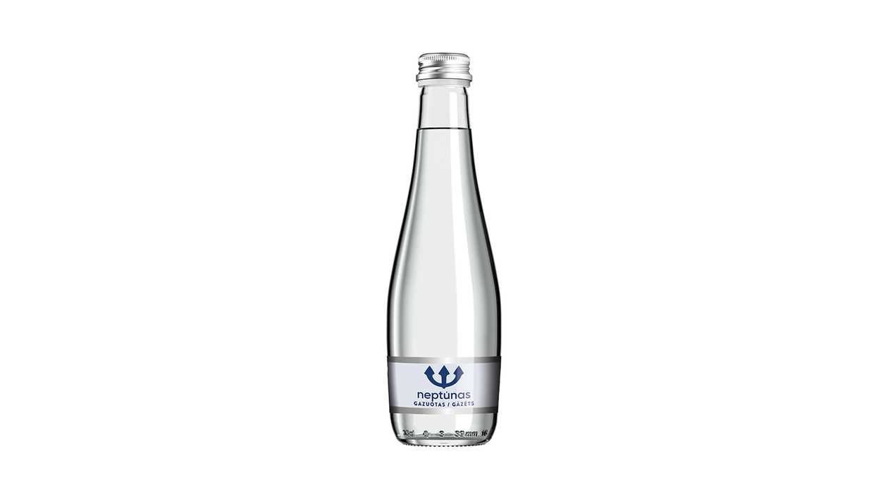 Vanduo „Neptūnas“ gazuotas 0,33 l