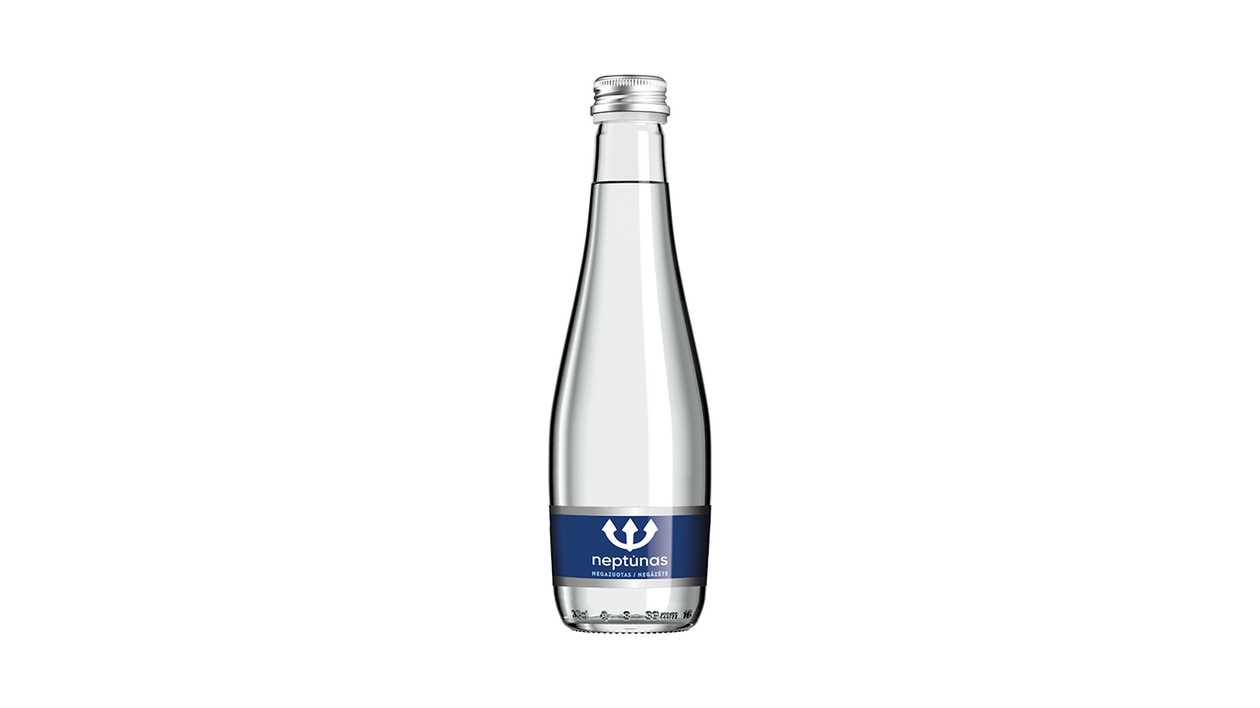 Vanduo „Neptūnas“ negazuotas 0,33 l