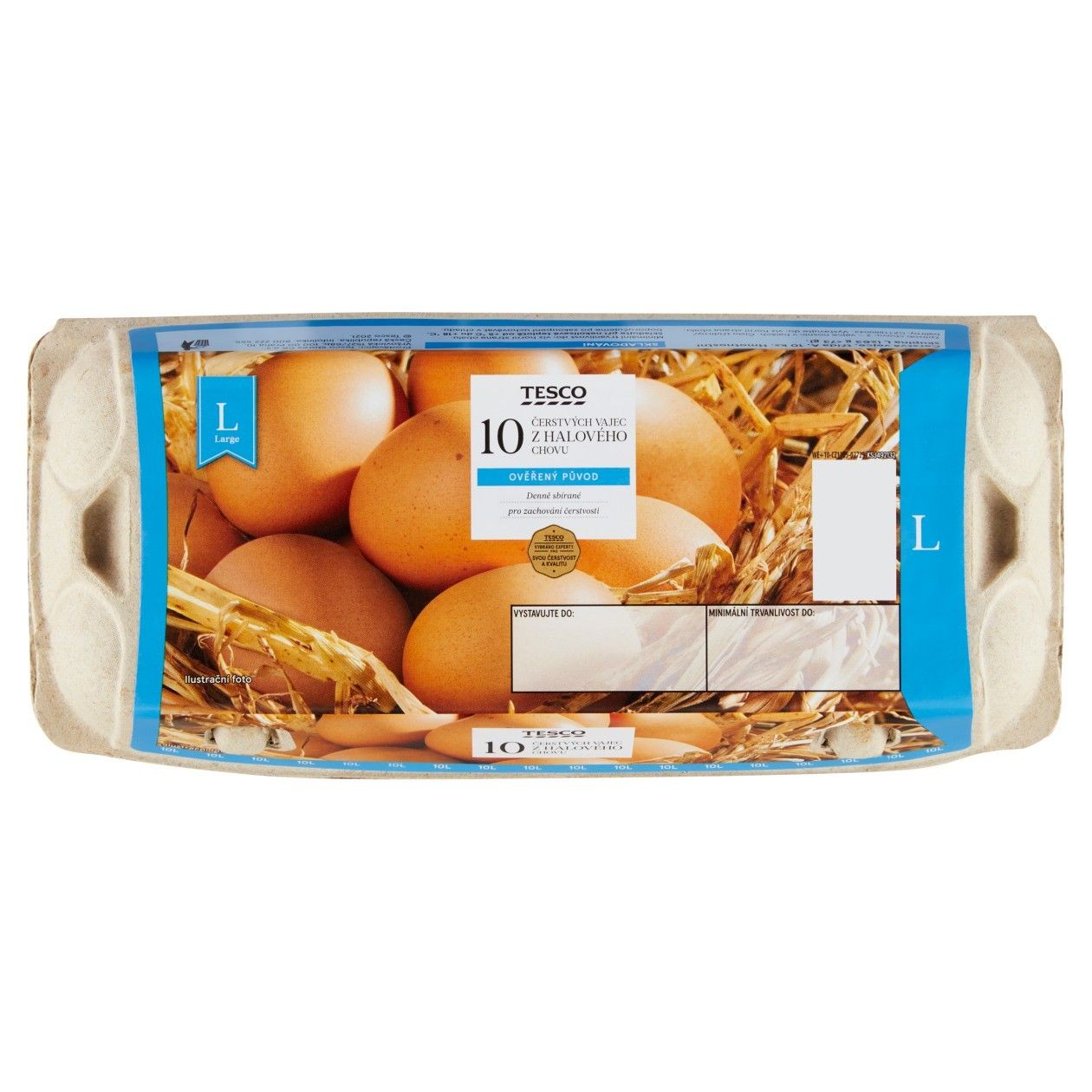 Tesco Fresh Eggs L 10 Pcs
