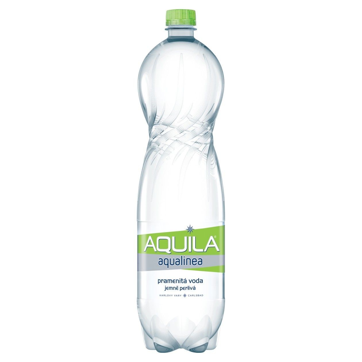 Aquila Aqualinea Pramenitá Voda Jemně Perlivá 1,5L