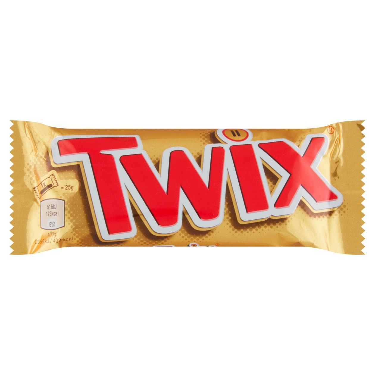 Twix Sušenka s karamelem máčená v mléčné čokoládě 2 x 25g