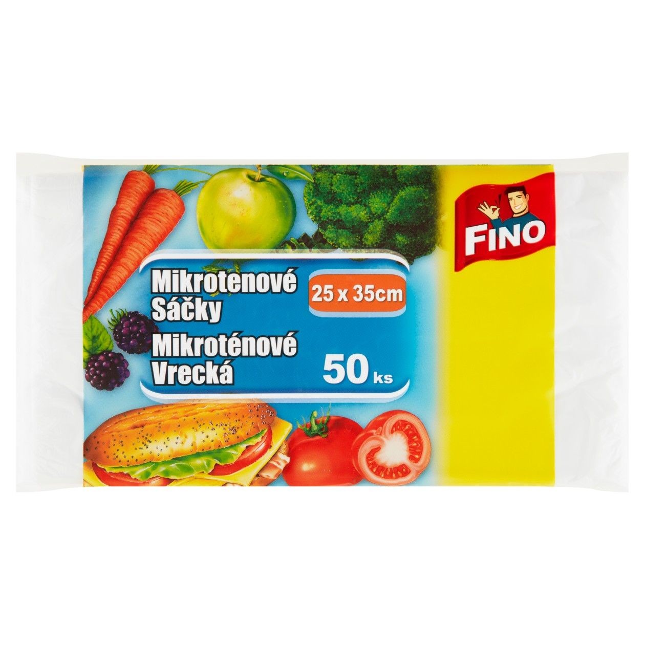 Fino Plastic Bags 25 X 35Cm 50 Pcs
