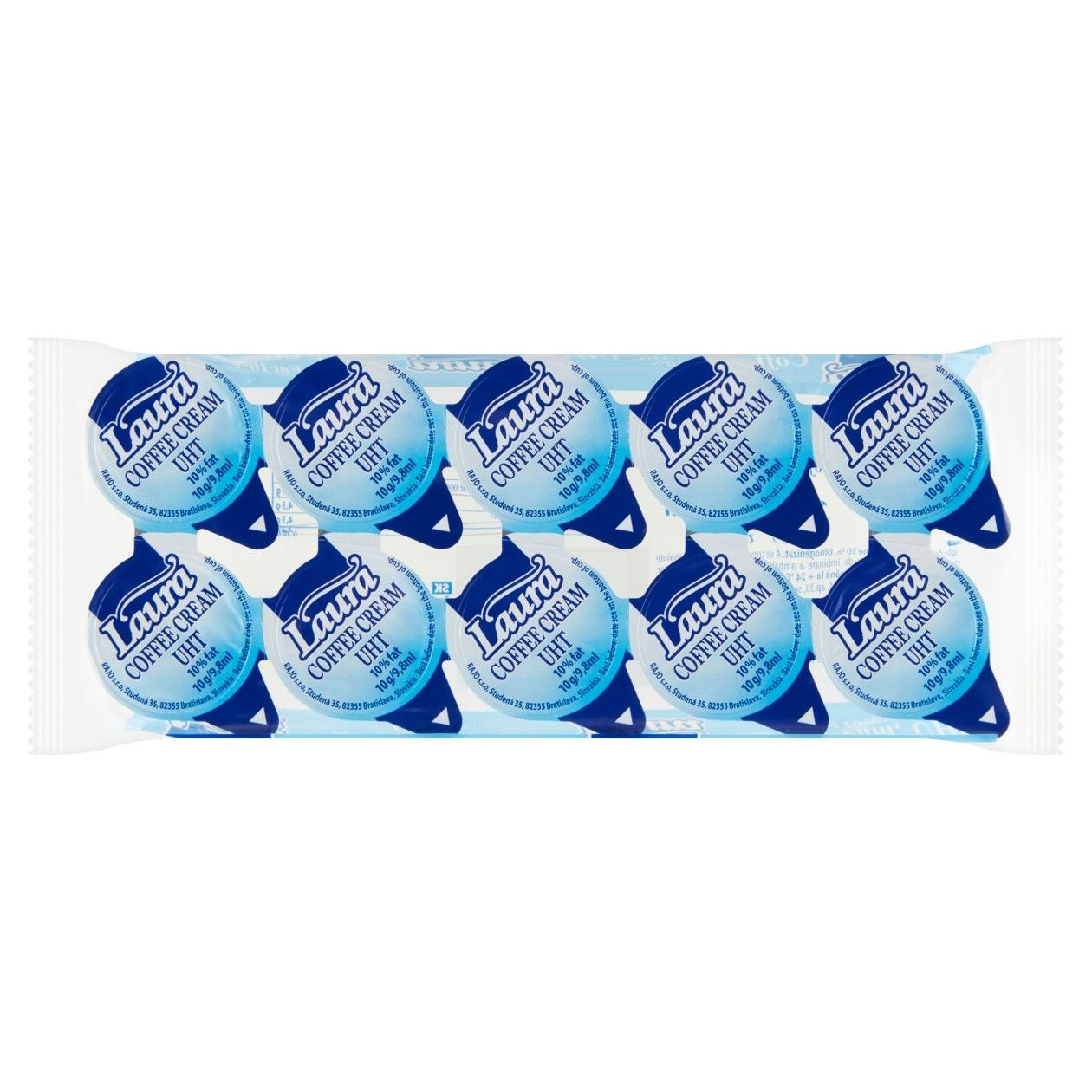 Tesco Smetana Do Kávy Trvanlivá 10 X 9,8Ml