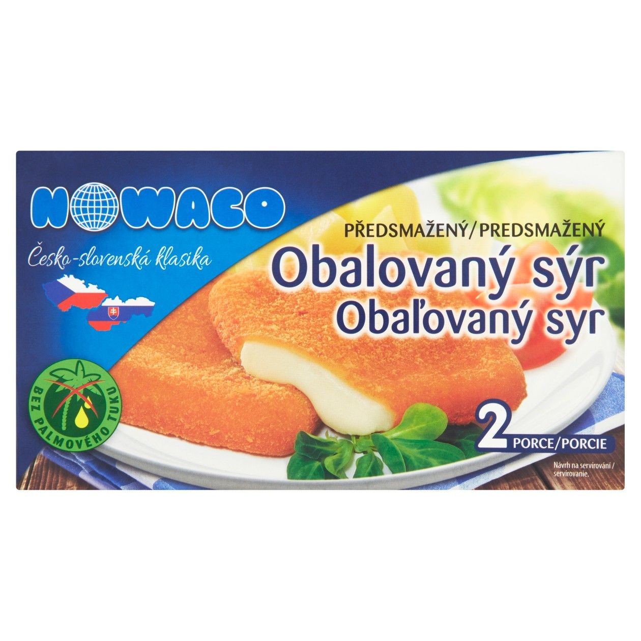 Nowaco Předsmažený Obalovaný Sýr 200g