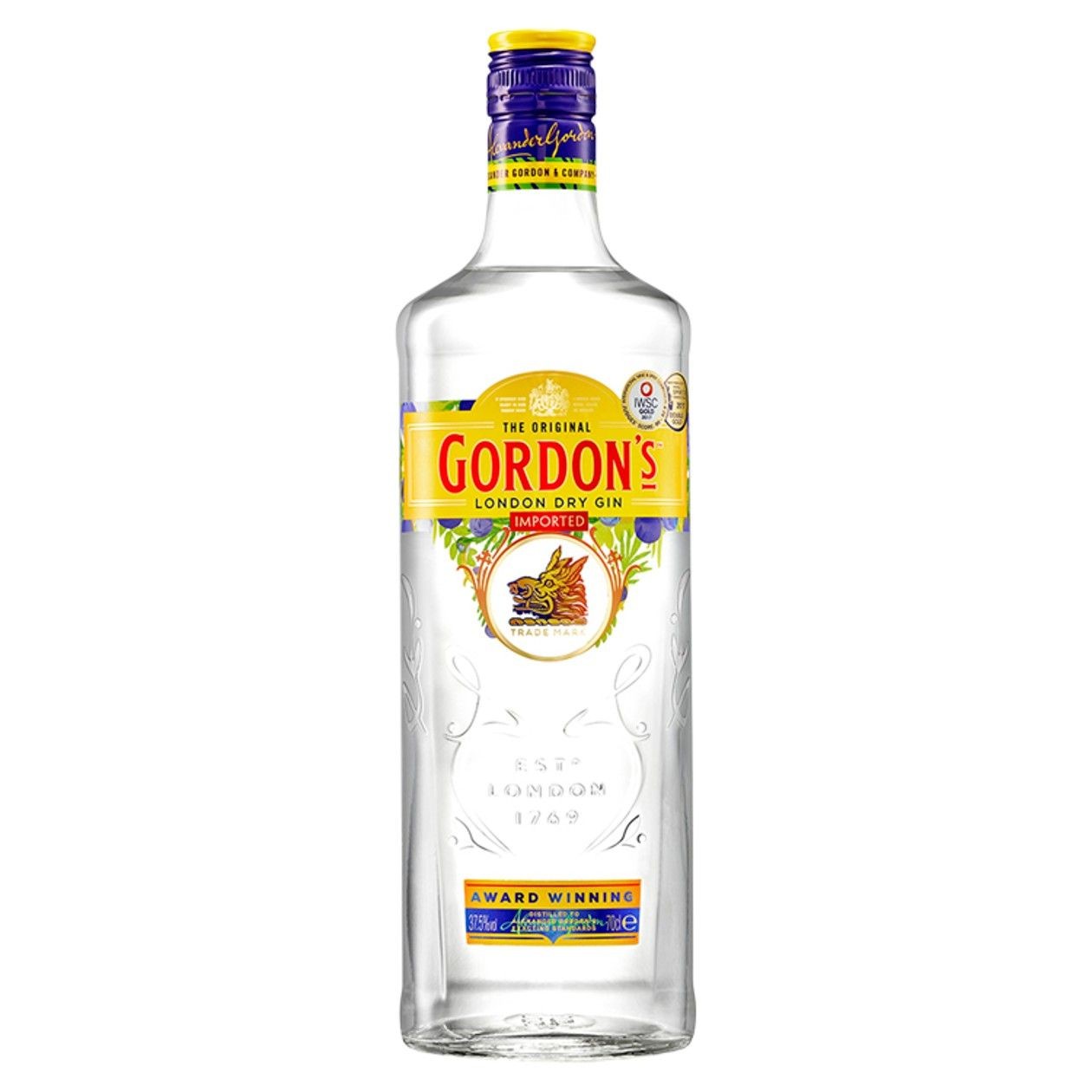 Gordon'S London Dry gin 700Ml