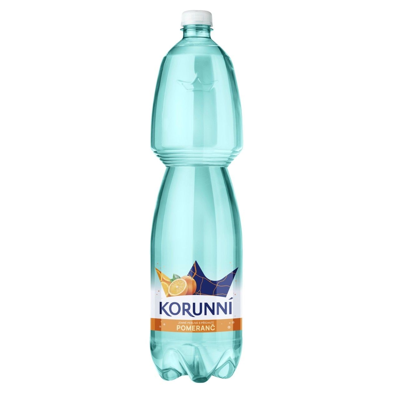 Korunní Jemně Perlivá S Příchutí Pomeranč 1,5L
