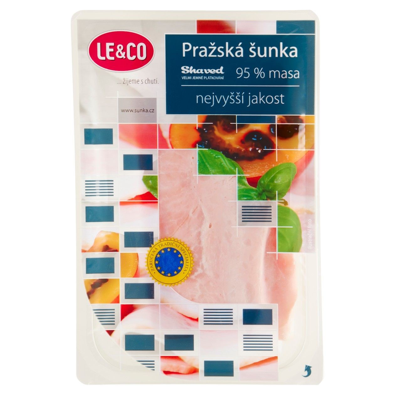 Le & Co Shaved Pražská Šunka Nejvyšší Jakosti 100g