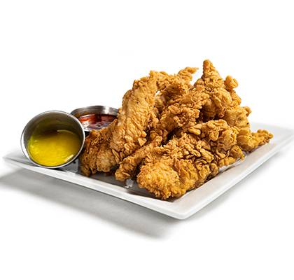 3 Chicken Strips, 1 Dip