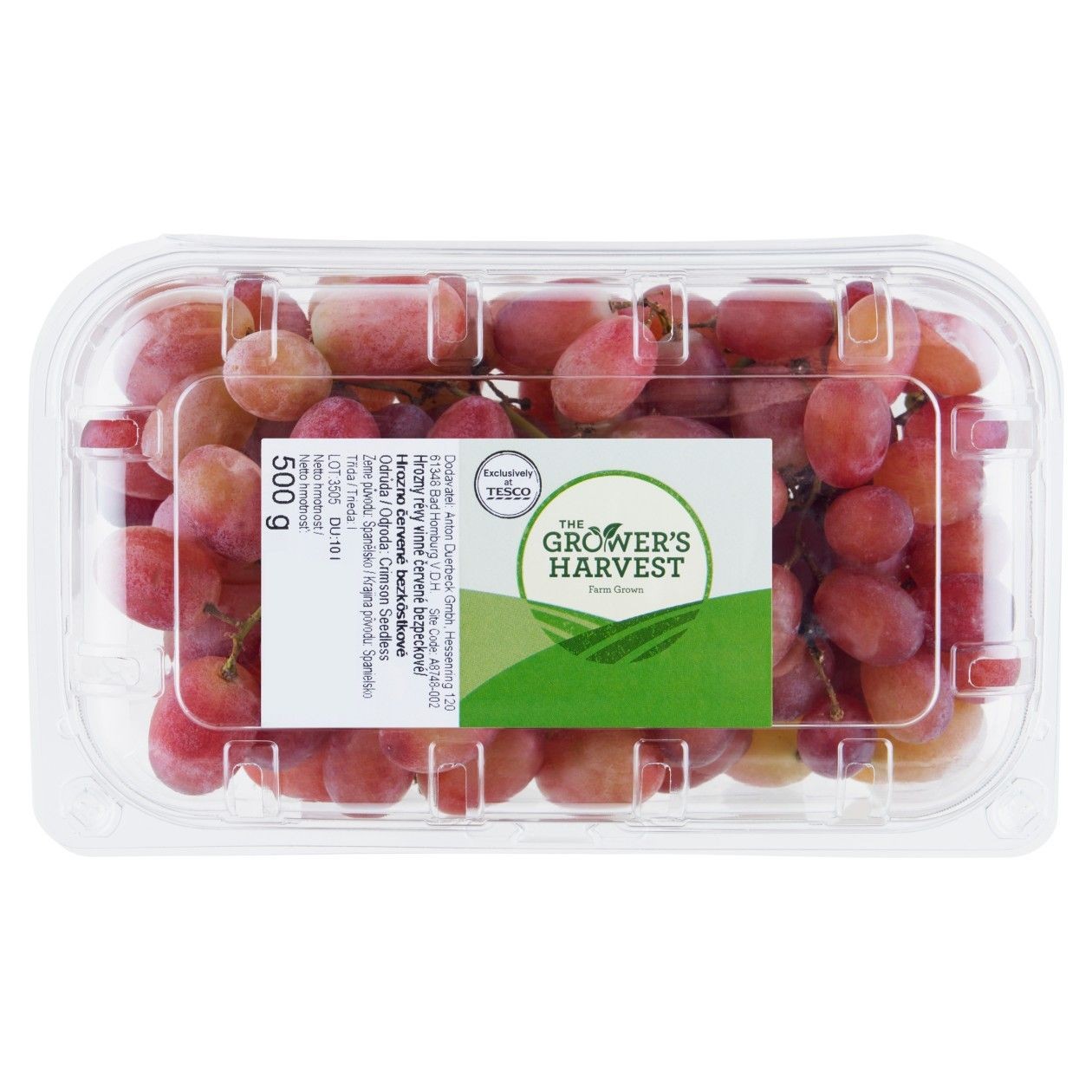 The grower'S Harvest Hrozny Révy Vinné Červené Bezpeckové 500g